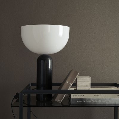 KIZU Table Lamp Black Marble, Large