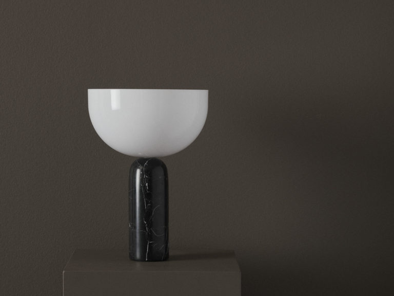 KIZU Table Lamp Black Marble, Large
