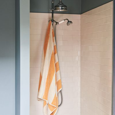 FROTTÉ STRIPE Bath Towel, Warm Yellow
