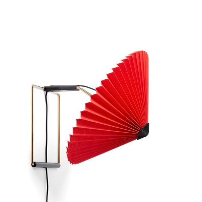 MATIN Wall Lamp L, Oxide Red