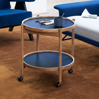 BØLLING Tray Table 50, Beech, Water