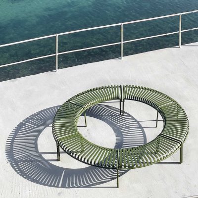PALISSADE PARK Bench Incl. Middle Leg