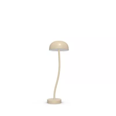CURVE Table Lamp L, Ivory