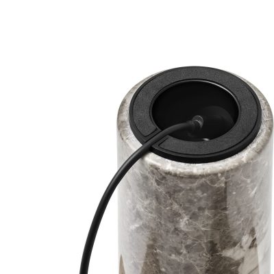 KIZU Portable Lamp Gris du Marais Marble