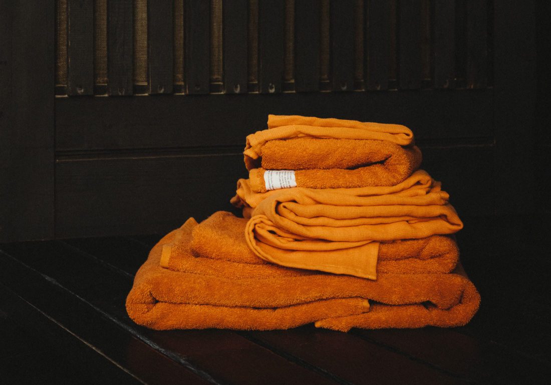 HEAVY TOWEL Bath Sheet, Burnt Orange