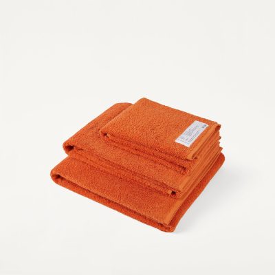 HEAVY TOWEL Bath Sheet, Burnt Orange