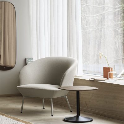 OSLO Lounge Chair, Tube Base