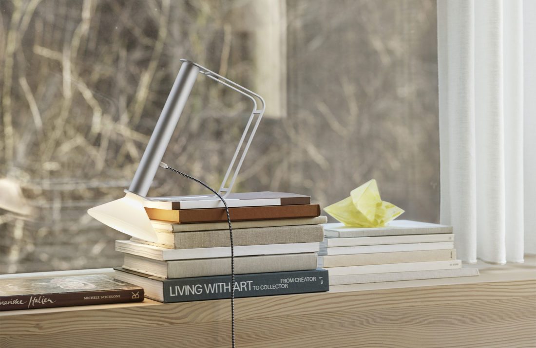 PITON Portable Lamp, Aluminum