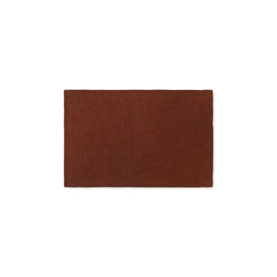 LINEN Placemat Set of 2, Cinnamon