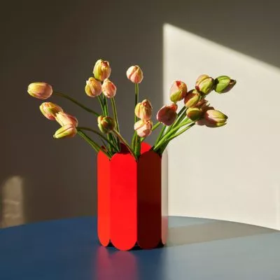 ARCS Vase, Red
