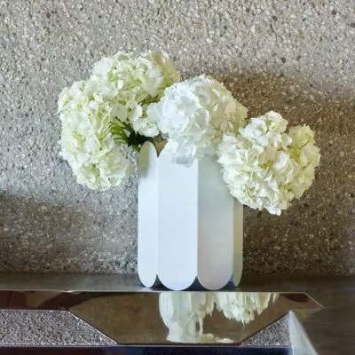 ARCS Vase, White