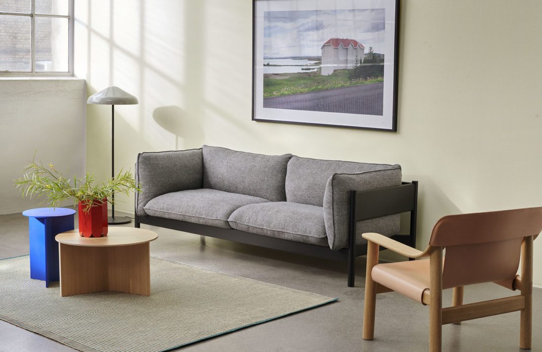 PAO Steel Floor Lamp, Cool Grey