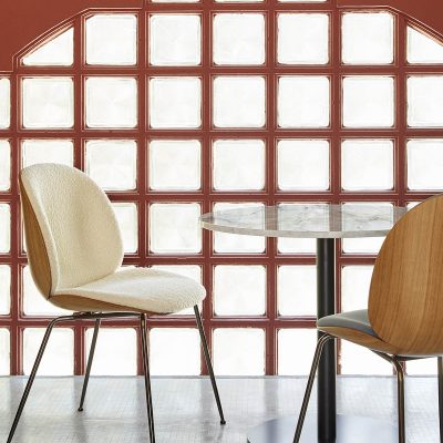 BEETLE Chair in 3D Veneer, Conic Base