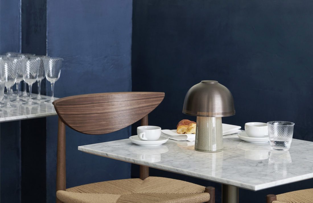 RAKU SH8, Beige Grey & Bronzed