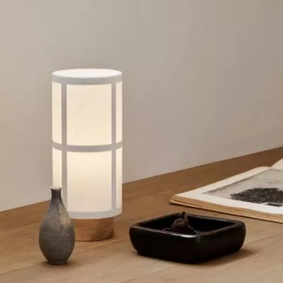 HASHIRA Portable Lamp, White