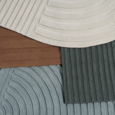 RELEVO Rug, Burnt Orange