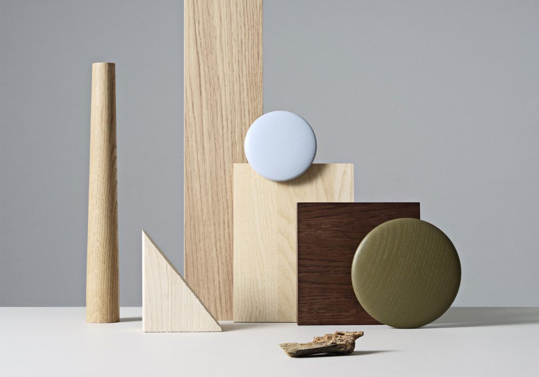 DOTS Wood, Light Blue