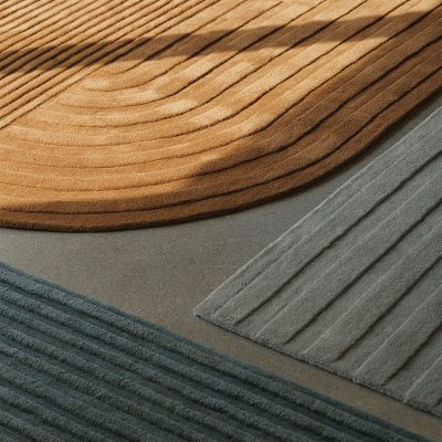 RELEVO Rug, Burnt Orange