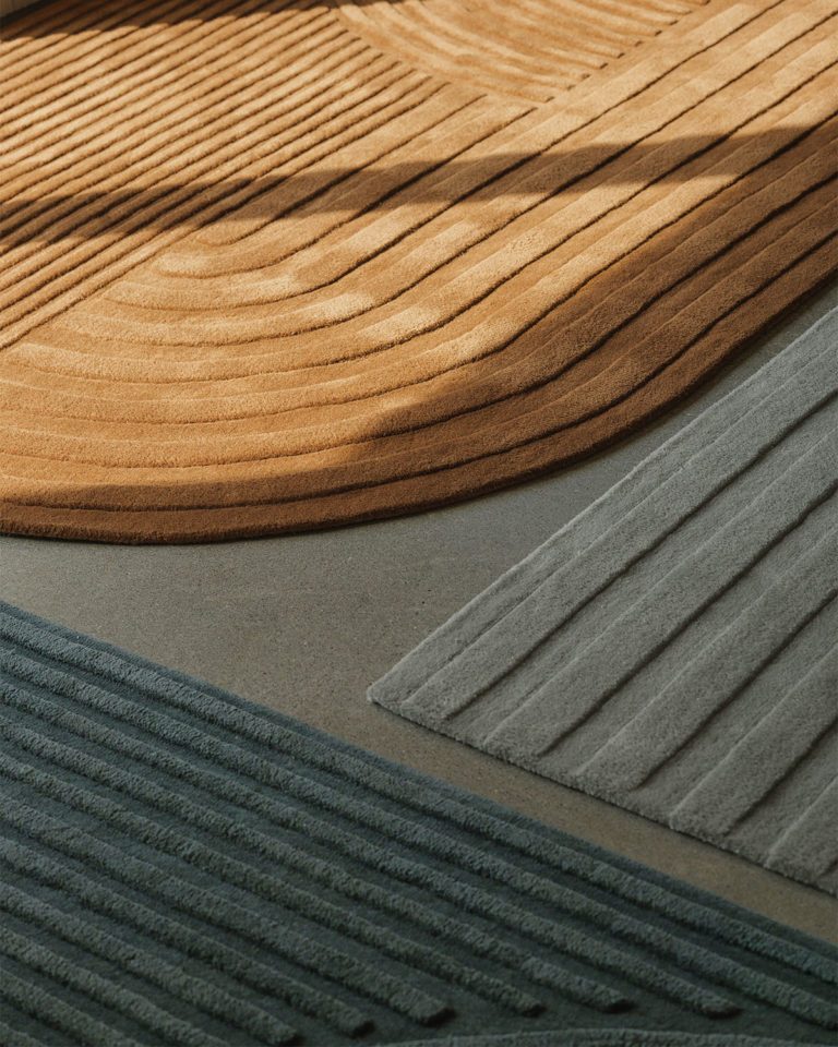RELEVO Rug, Dark Green