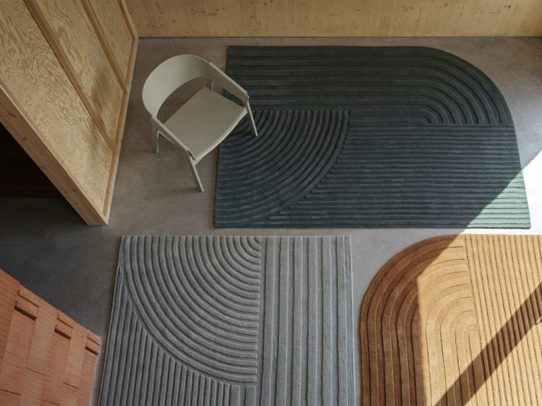 RELEVO Rug, Burnt Orange