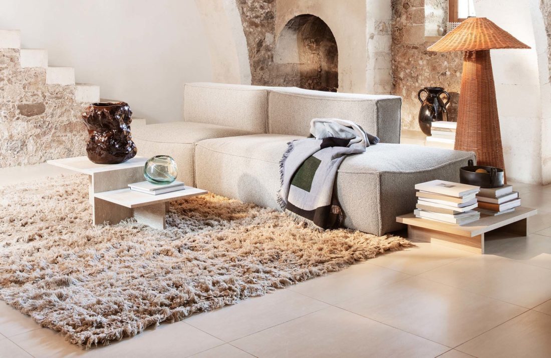 MEADOW Rug, Light Sand