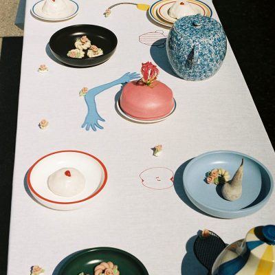 SOBREMESA Tablecloth, White