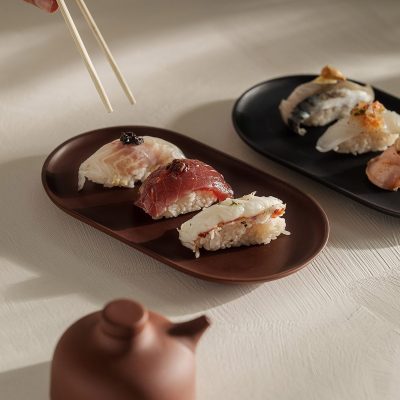 SAND SECRETS Plate, Red Clay