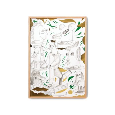 ANIMALOTÈQUE, 2022 / Unframed