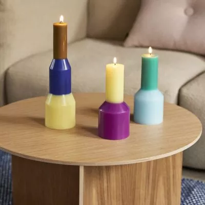 PILLAR Candle S, Electric Blue
