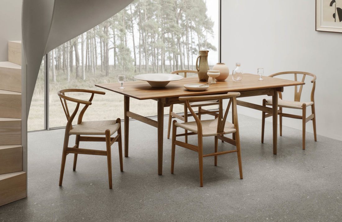 CH24 WISHBONE Chair, Oak Lacquer - Natural