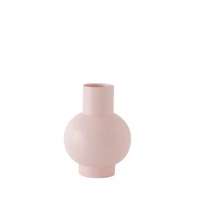 STRØM Vase Small, Coral Blush
