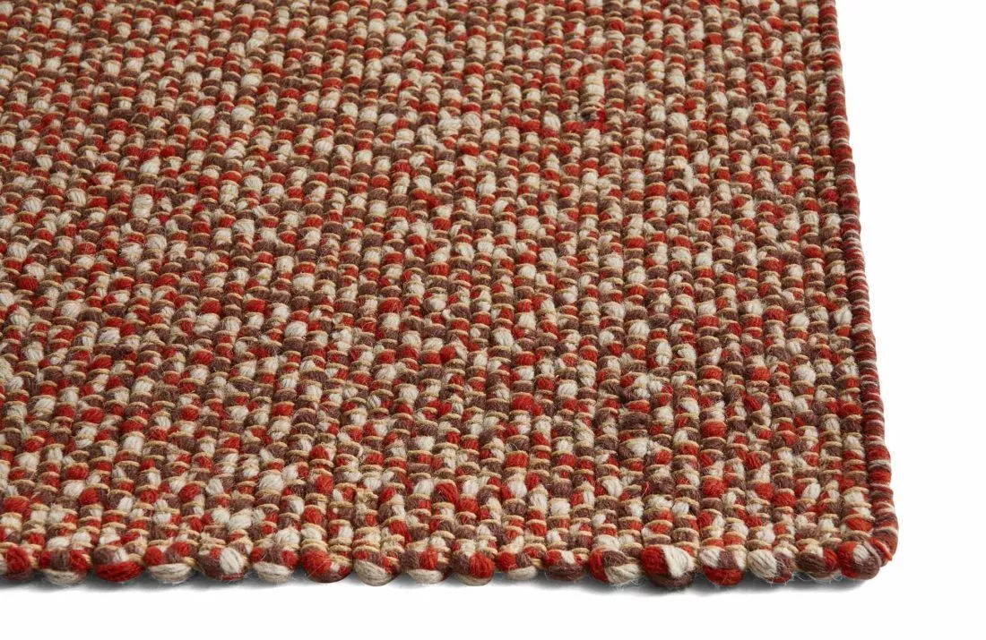 BRAIDED Rug, Red