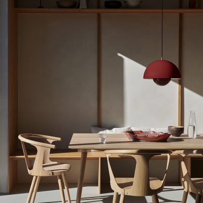 FLOWERPOT VP1, Vermilion Red