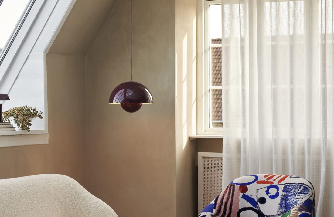 FLOWERPOT VP7, Dark Plum