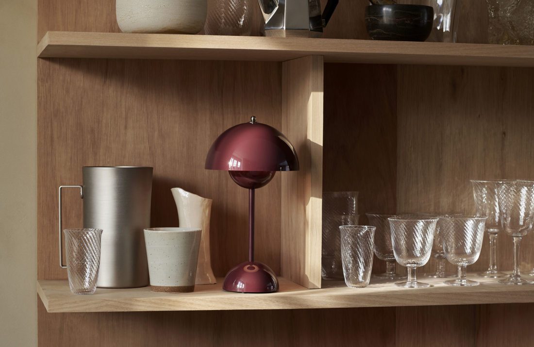 FLOWERPOT VP9, Dark Plum