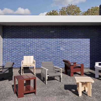 CRATE Folding Cushion for Lounge Chair