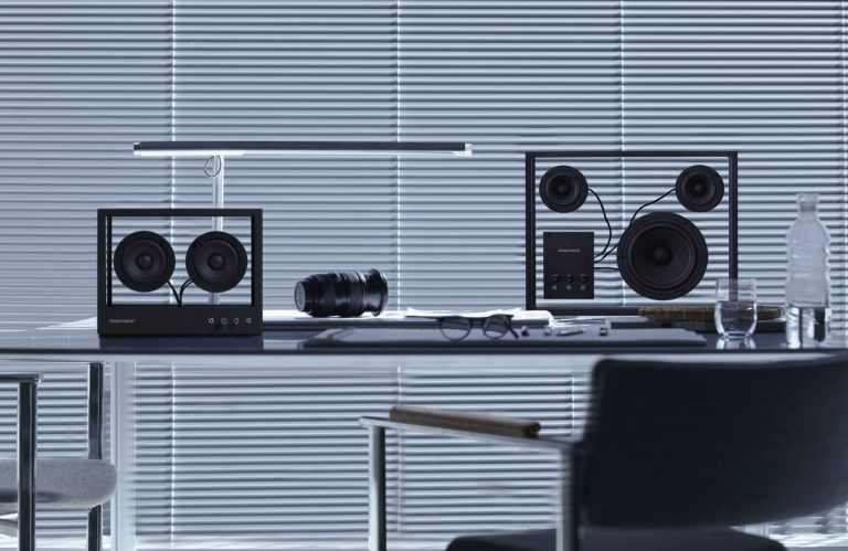 TRANSPARENT Speaker Large, Black