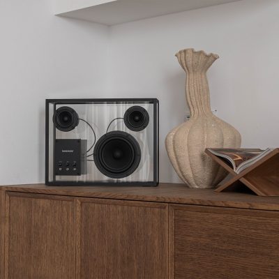 TRANSPARENT Speaker Large, Black