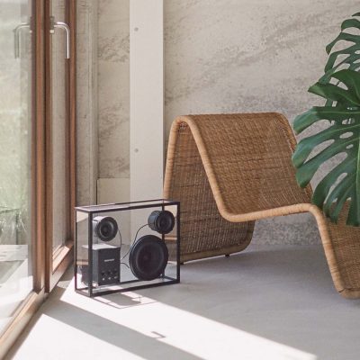 TRANSPARENT Speaker Large, Black