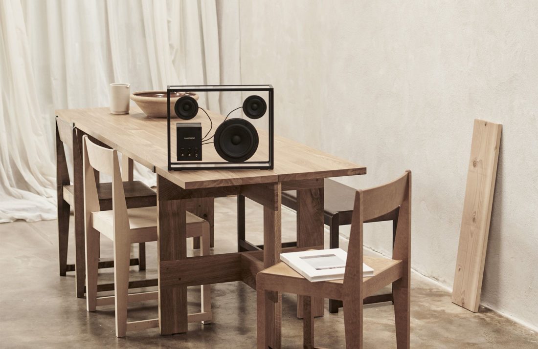 TRANSPARENT Speaker Large, Black