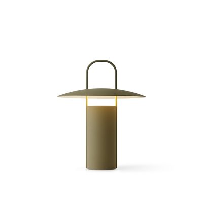 RAY Table Lamp, Dusty Green