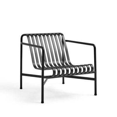 PALISSADE Lounge Chair, Low - Anthracite