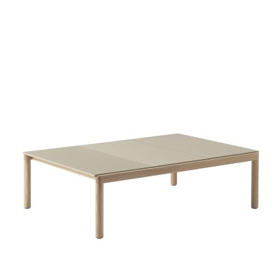 COUPLE Coffee Table, 2 Plain 1 Wavy
