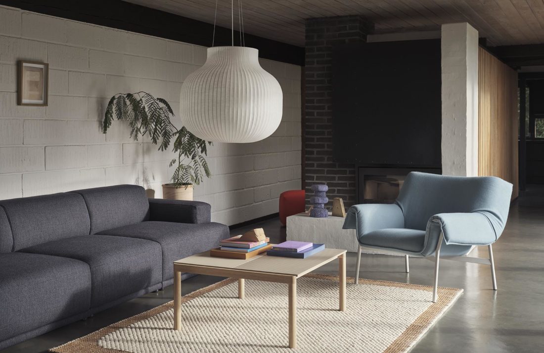 COUPLE Coffee Table, 1 Plain 1 Wavy