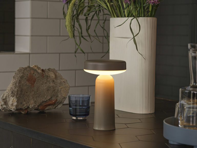 EASE Portable Lamp, Taupe