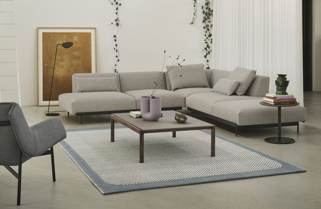 COUPLE Coffee Table, 2 Plain 1 Wavy