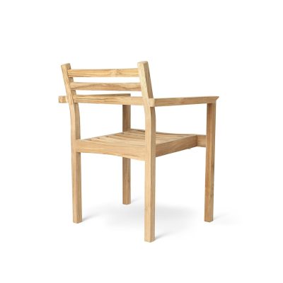 AH502 | Outdoor Dining Chair with Armrest