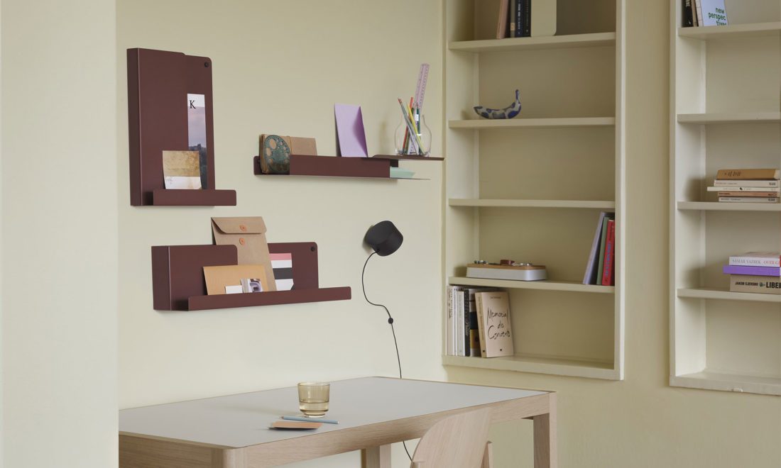 FOLDED Shelf 29.5x40, Deep Red