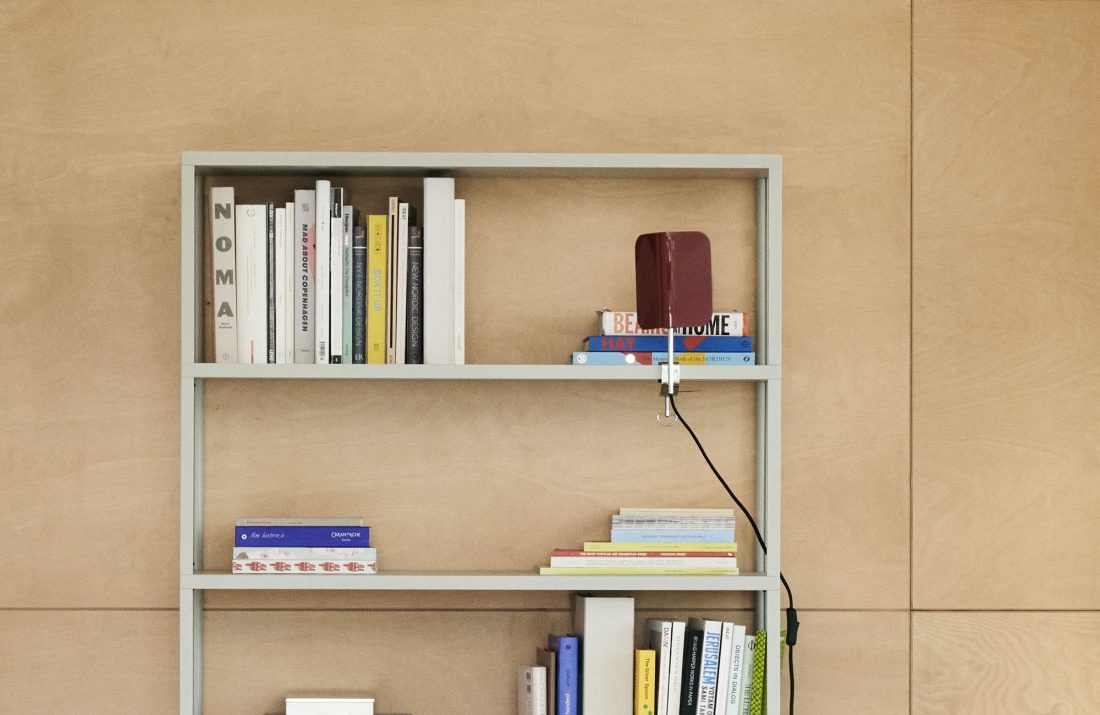 APEX Clip Lamp, Maroon Red