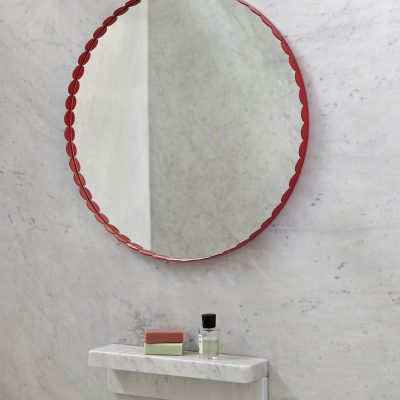 ARCS Mirror Round, Red